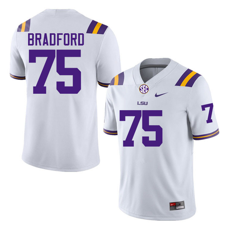 Anthony Bradford LSU Tigers Jersey,Louisiana State University Tigers Football Jersey-White